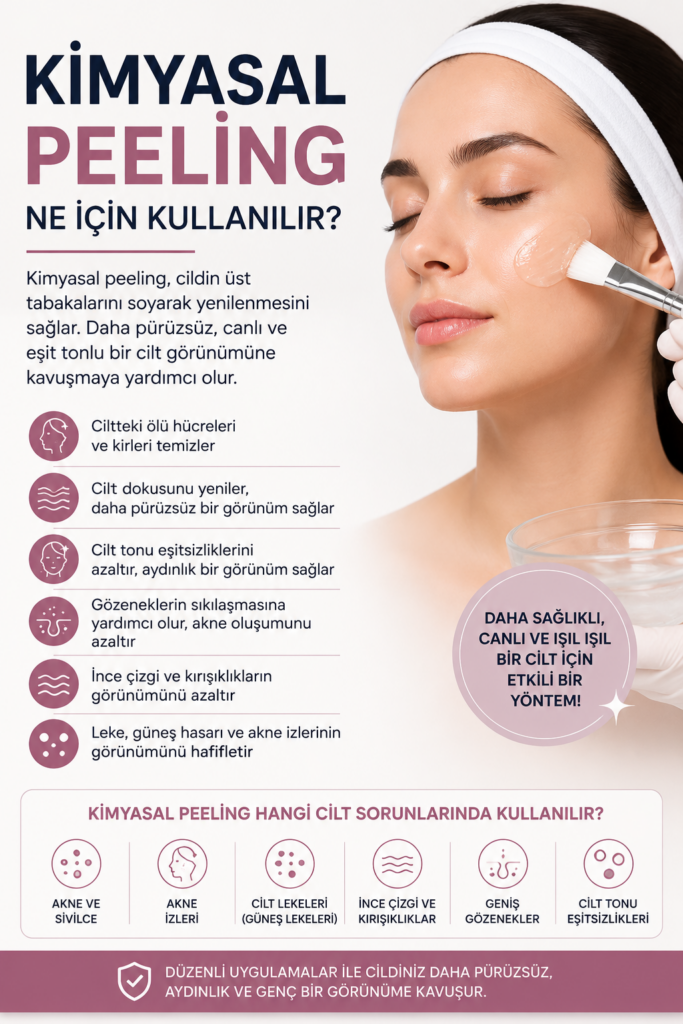 Kimyasal Peeling Ne İçin Kullanılır